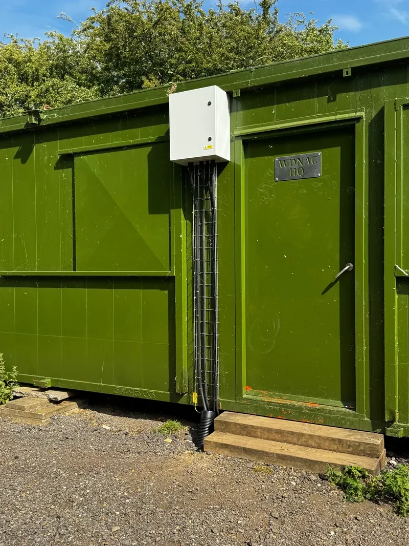 Entigen commercial electrical installation at Ringstead Fishery