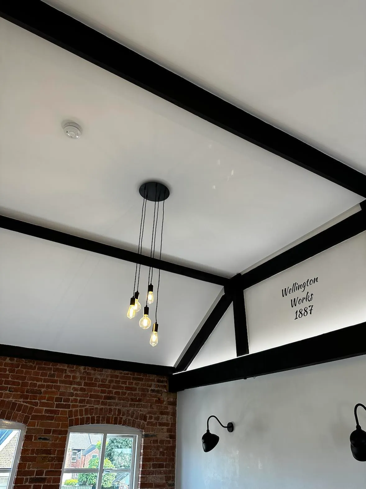 Recessed LED lighting installed in a finished Entigen project