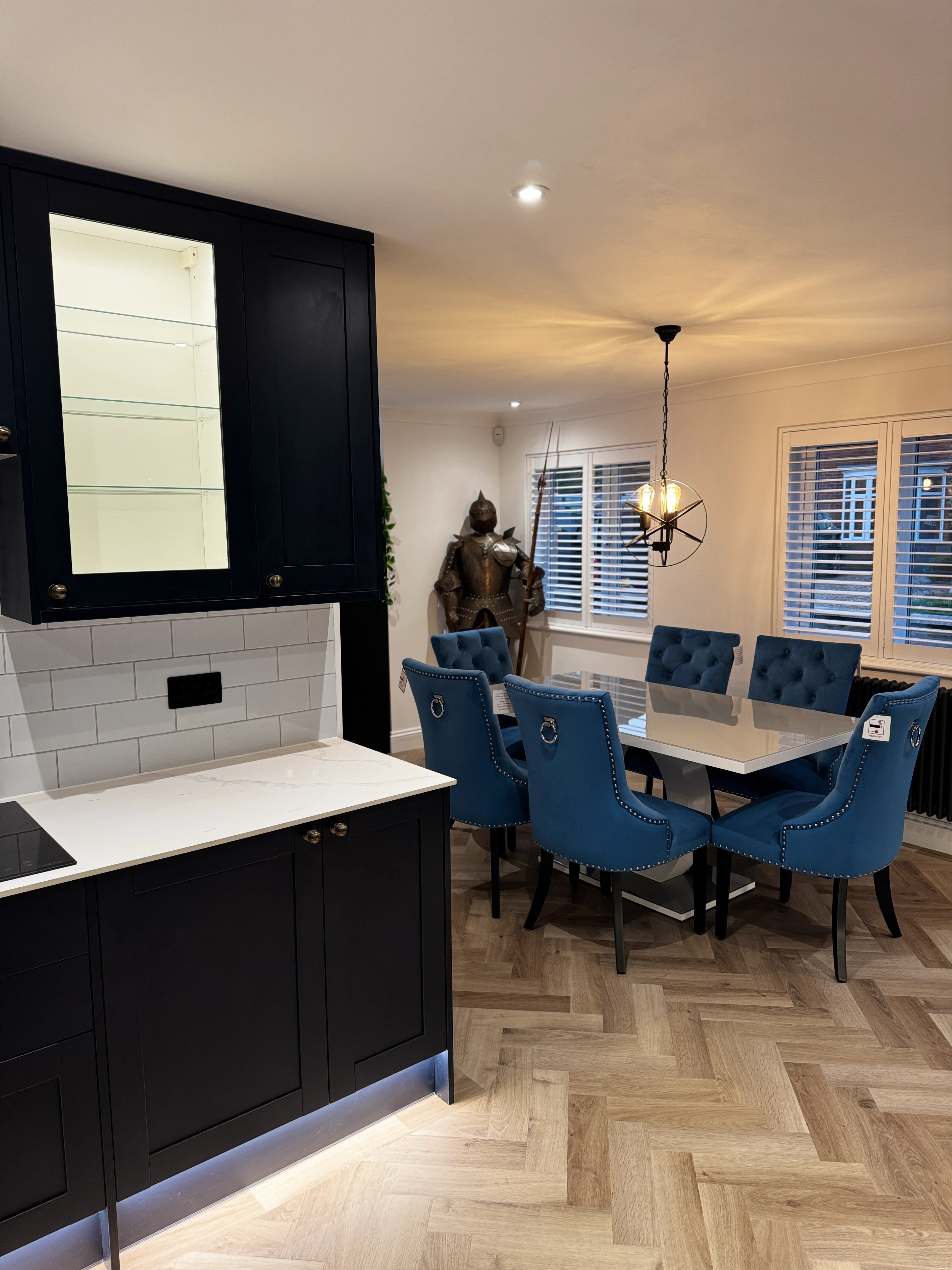Kitchen LED lighting and feature lighting installation