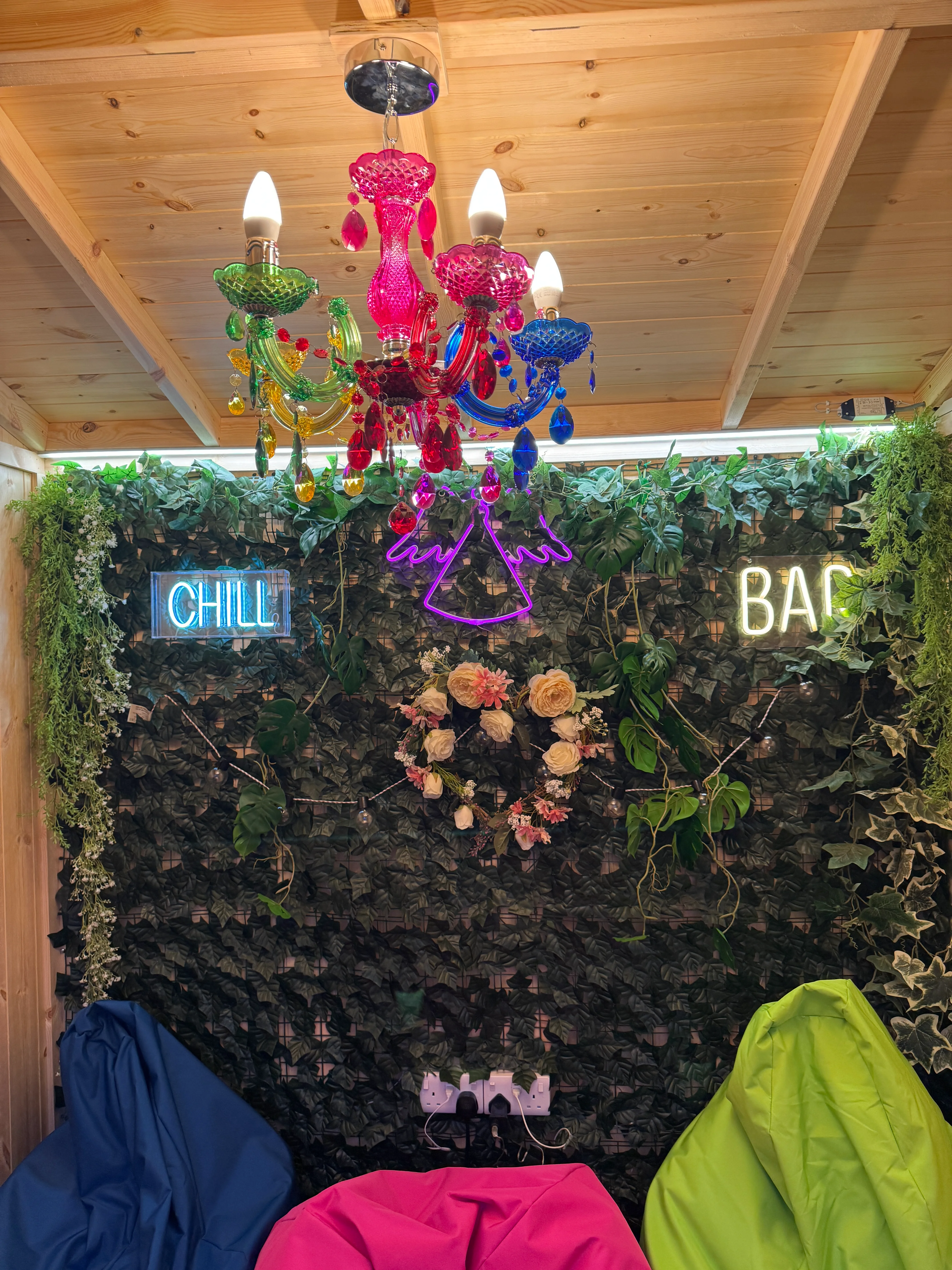 Electrical installation in a garden office — consumer unit and wiring by Entigen Kettering