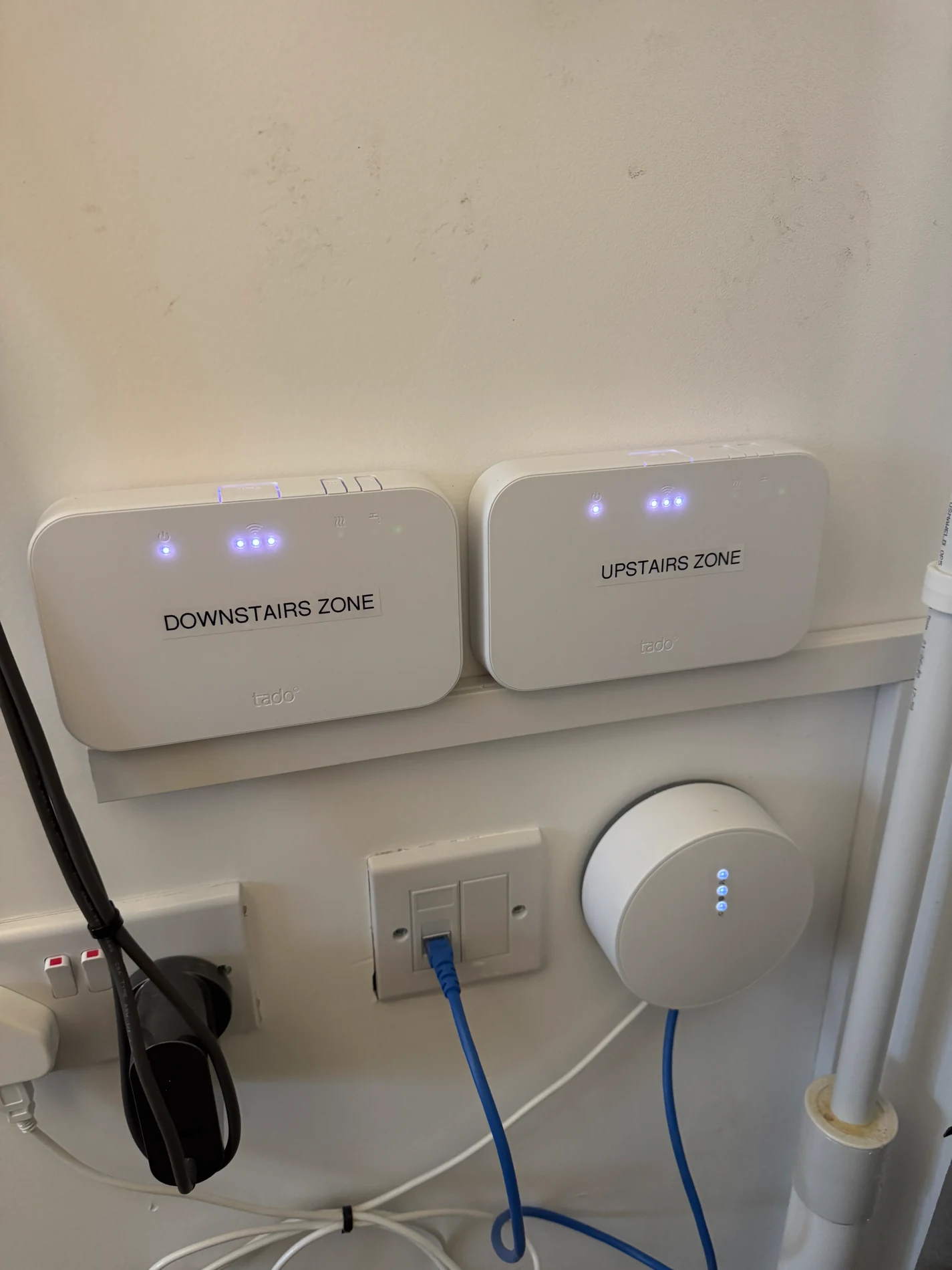Smart thermostat wiring fault diagnosis — Entigen electricians Kettering Northamptonshire