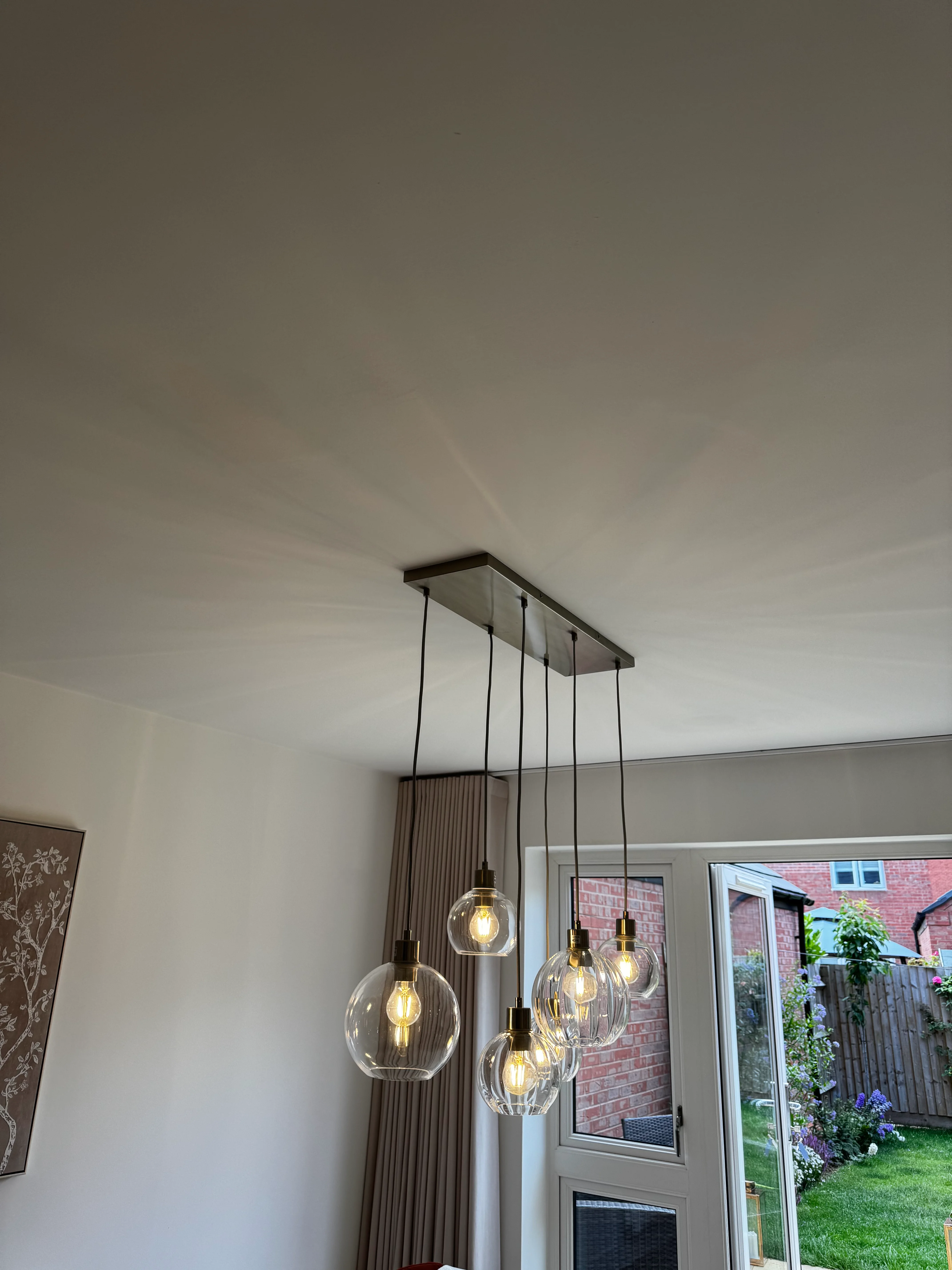 Completed domestic electrical installation by Entigen — clean, tidy finished result