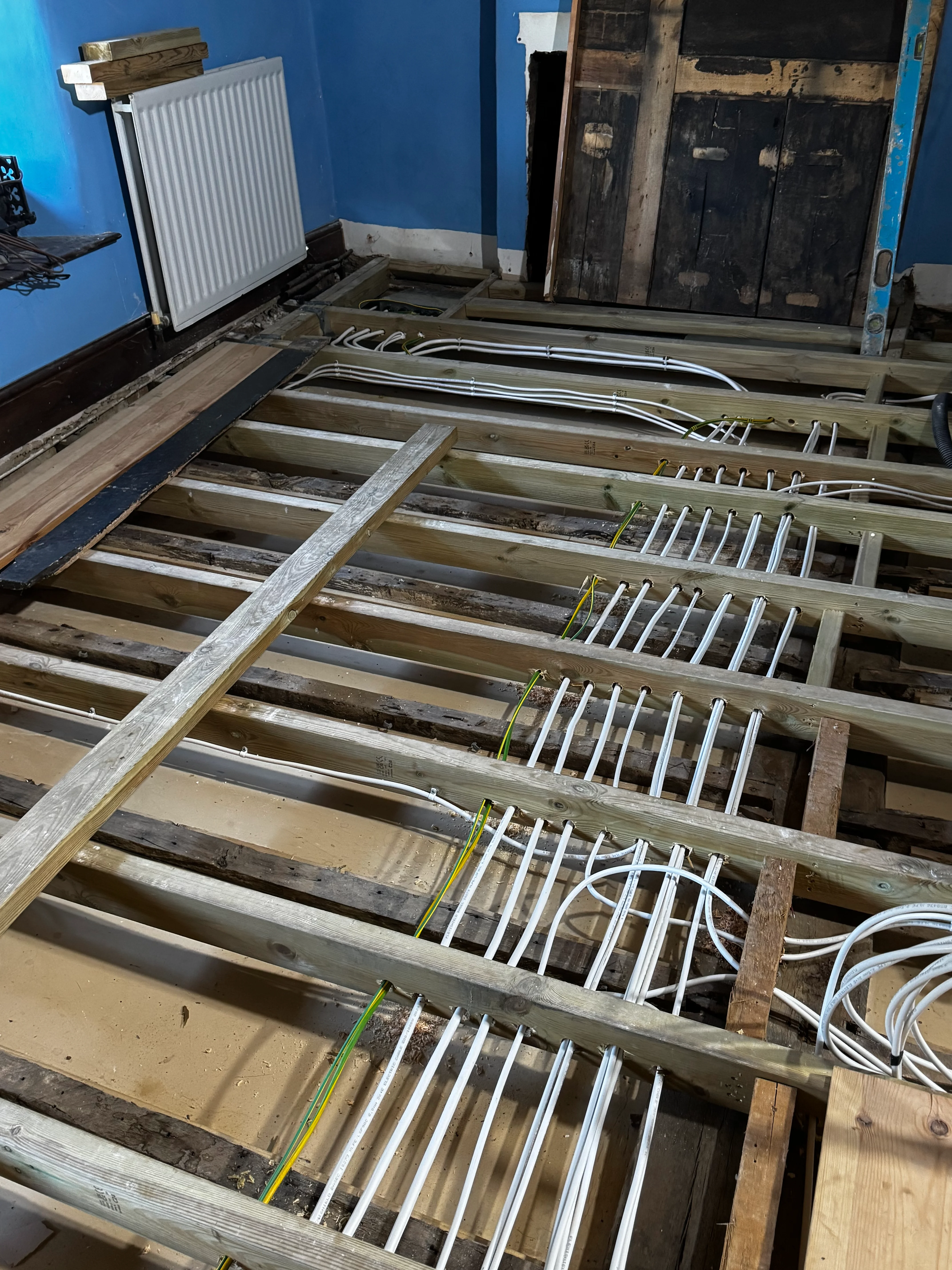 Clean domestic electrical installation completed by Entigen in Kettering